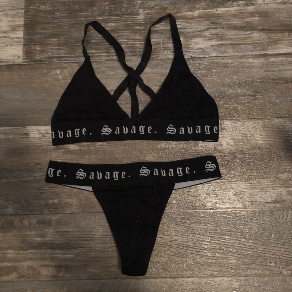 Bralette and Thong Set